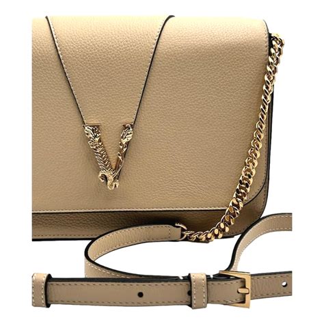 versace virtus belt bag|Versace leather crossbody bag.